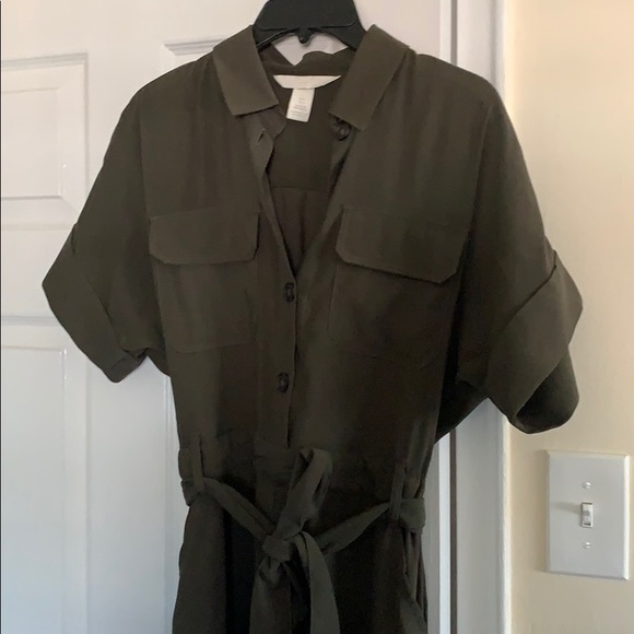 h&m utility jumpsuit